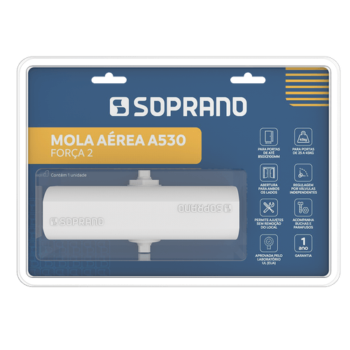 Mola Aérea A530 Força 2 Branco Blister - Soprano