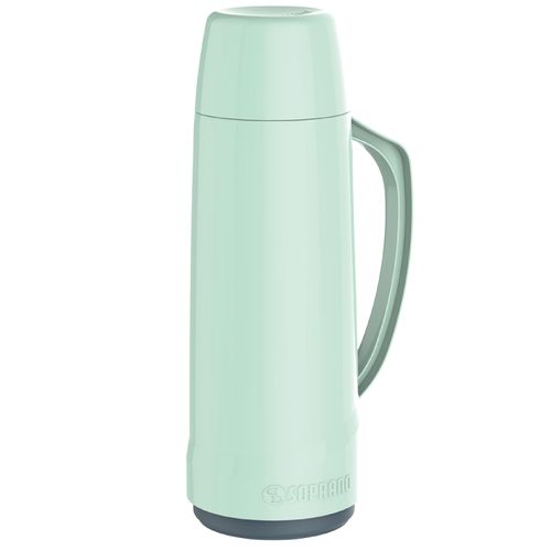 Garrafa Térmica 1 L Verde Claro Cristal - Soprano
