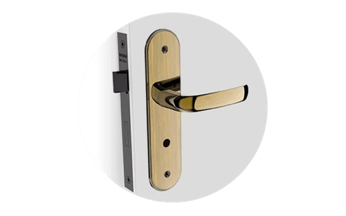 Fechadura Banheiro 40x53 ESP43  Antique Brass Ícaro Way - Soprano