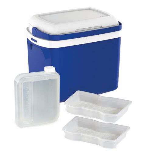 Caixa Térmica Cooler 32 L Acessórios Azul Tropical - Soprano