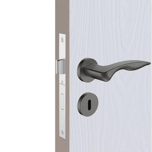 Fechadura Interna ROS59 PY75 Grafite Presto - Soprano