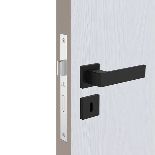 Fechadura Interna ROS60 Preto Fosco Adaggio - Soprano