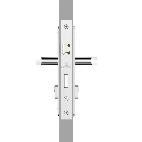 Fechadura Popline Externa ESP26 PY53 Cromado Popline - Soprano