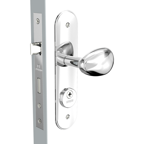 Fechadura Bora Golf Externa Tetra ESP43 Cromado - Soprano