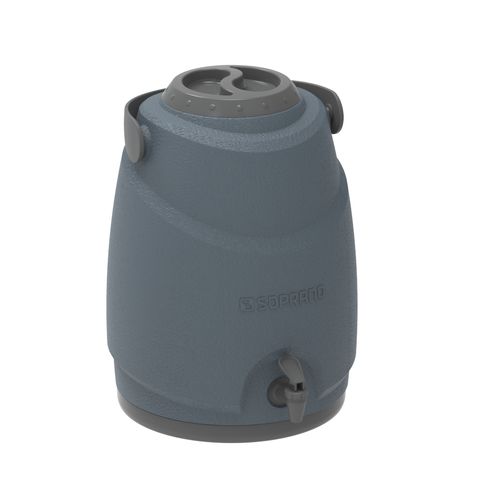 Botijão Isotérmico com Torneira 12 L Cinza Escuro Aspen - Soprano