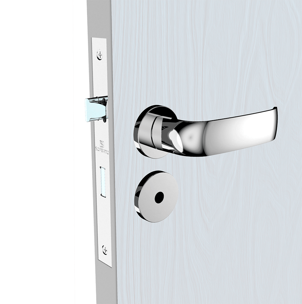 Fechadura Interna 40x53 ROS22 Cromado Grand Ícaro - Soprano - Soprano