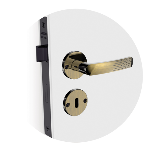 Fechadura Paliway Interna ROS23 Antique Brass - Soprano