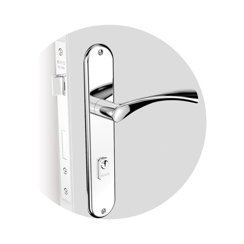 Fechadura Pallace Externa ESP19 PY53 Cromado - Soprano