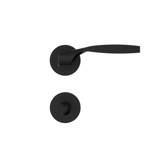 Fechadura Banheiro ROS61 Preto Fluidi - Soprano