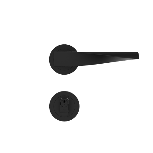 Fechadura Externa ROS61 PY65 Preto Mobili - Soprano
