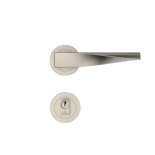Fechadura Externa ROS61 PY65 Acetinado Mobili - Soprano