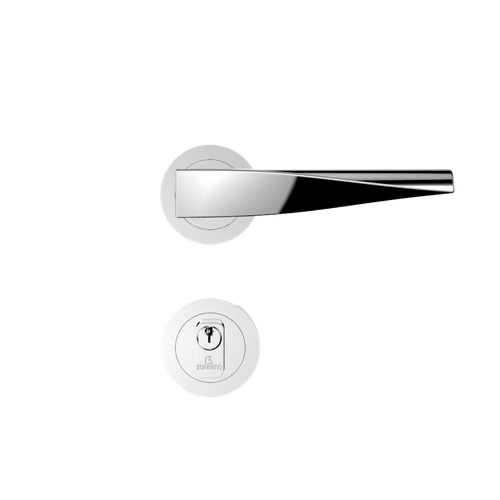 Fechadura Externa ROS61 PY65 Cromado Mobili - Soprano