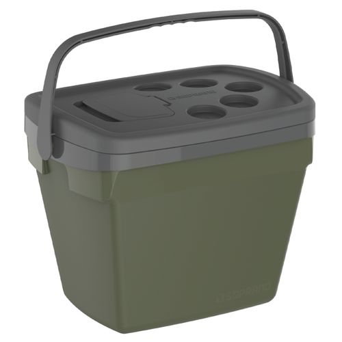 Caixa Térmica Cooler Tropical Alça 35L Verde - Soprano