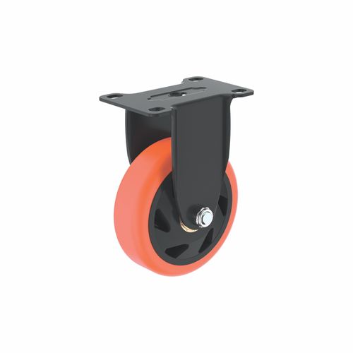 Rodízio Semi Ind 4" 100mm 130Kg com Base Fixa - Soprano