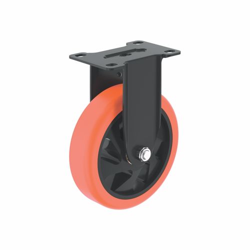 Rodízio Semi Ind 5" 125mm 150Kg com Base Fixa - Soprano