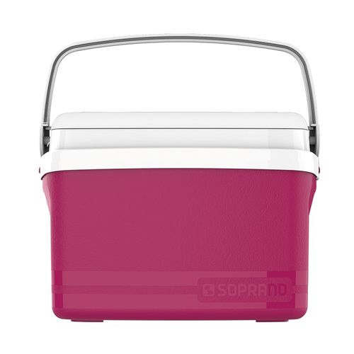 Caixa Térmica Cooler 12 L Rosa Hollywood Tropical - Soprano