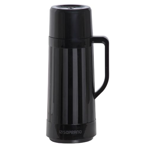Garrafa Térmica 1 L Preto Topázio - Soprano