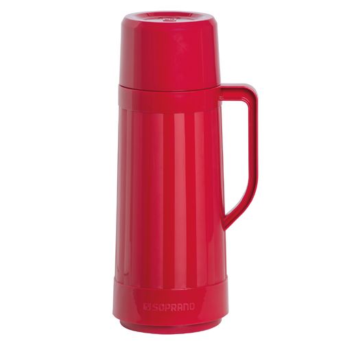 Garrafa Térmica 1 L Vermelho Topázio - Soprano