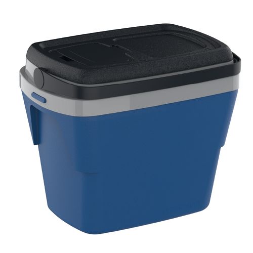Caixa Térmica Cooler 28 L Azul Petróleo Tropical - Soprano