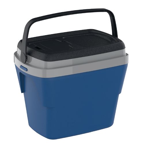 Caixa Térmica Cooler 28 L Azul Petróleo Tropical - Soprano