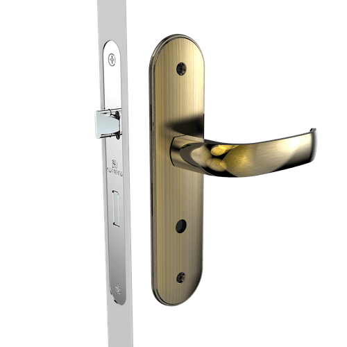 Fechadura Banheiro 40x53 ESP43 Oval Antique Brass Ícaro - Soprano