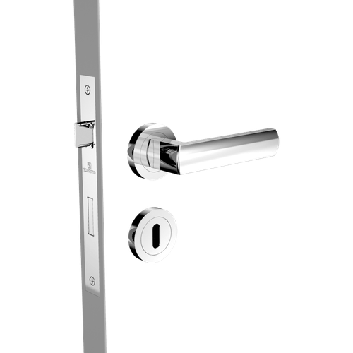 Fechadura Interna 55x70 ROS61 Cromado Piena - Soprano