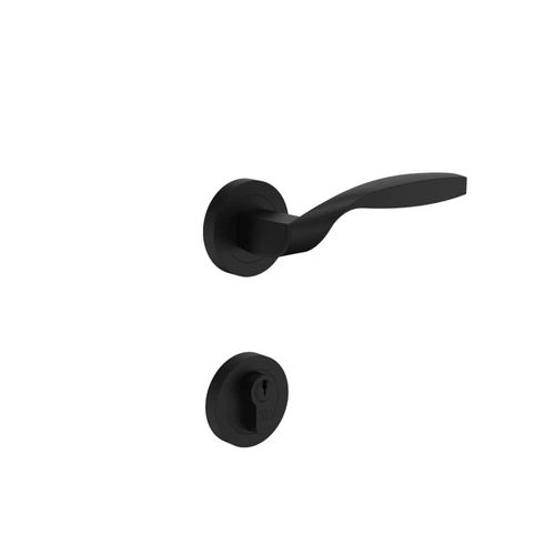 Fechadura Externa ROS61 PY70 Preto Fluidi - Soprano