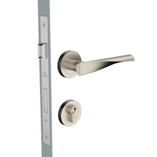 Fechadura Externa ROS61 PY70 Acetinado Mobili - Soprano
