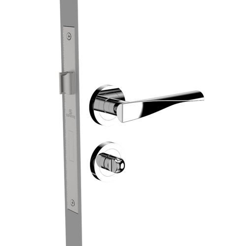 Fechadura Banheiro ROS61 Cromado Mobili - Soprano