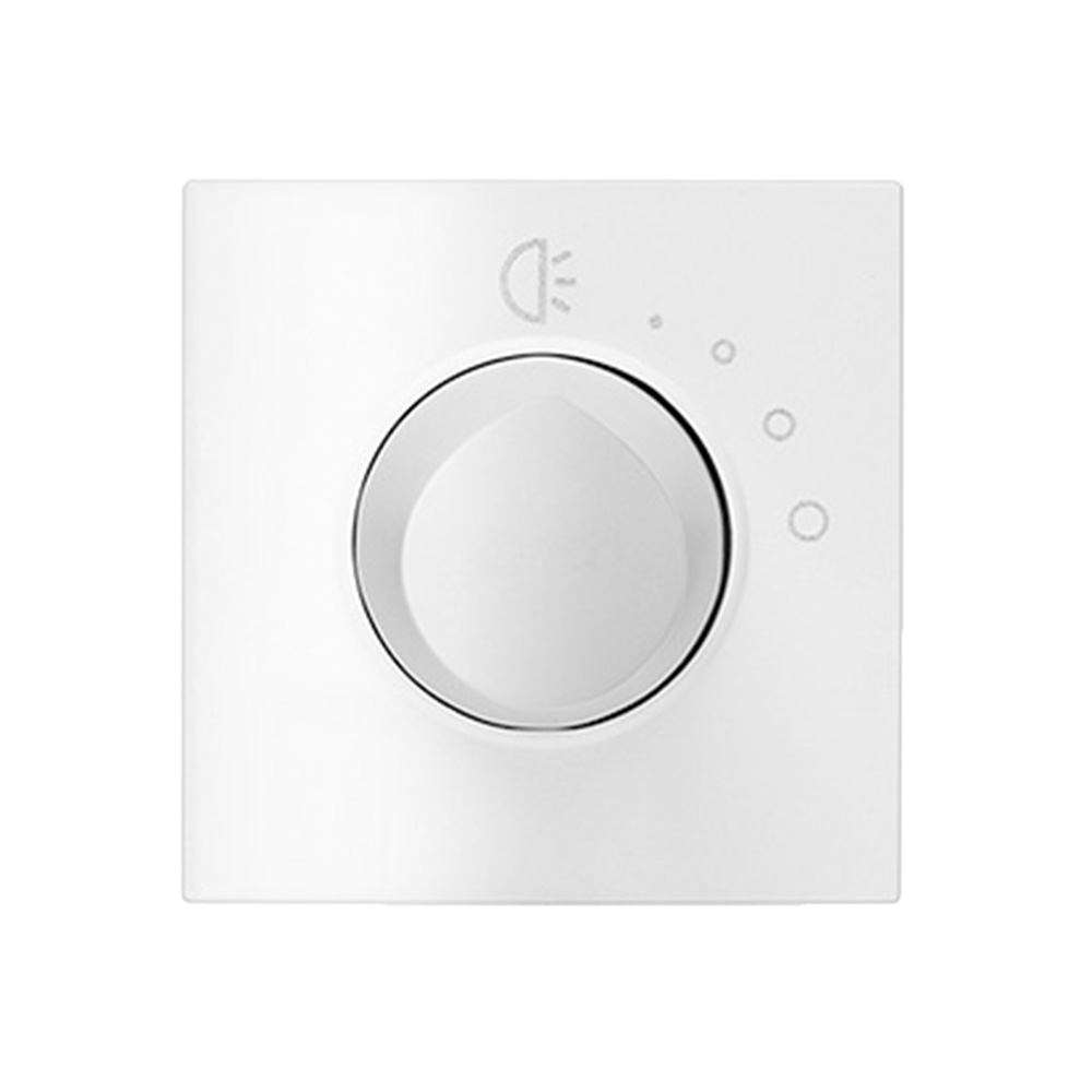 Módulo Dimmer Rotativo Bivolt Compatível Com Led Dimerizável Branco Revitá - Soprano