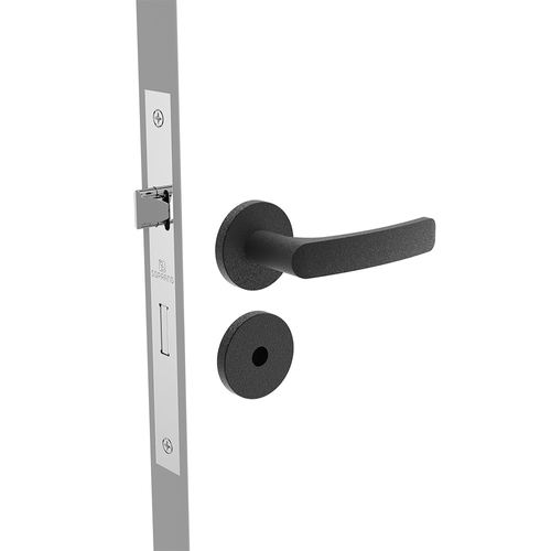 Fechadura Pali Banheiro ROS22 Preto Fosco - Soprano