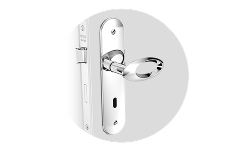Fechadura Open Golf Interna ESP43 Cromado - Soprano