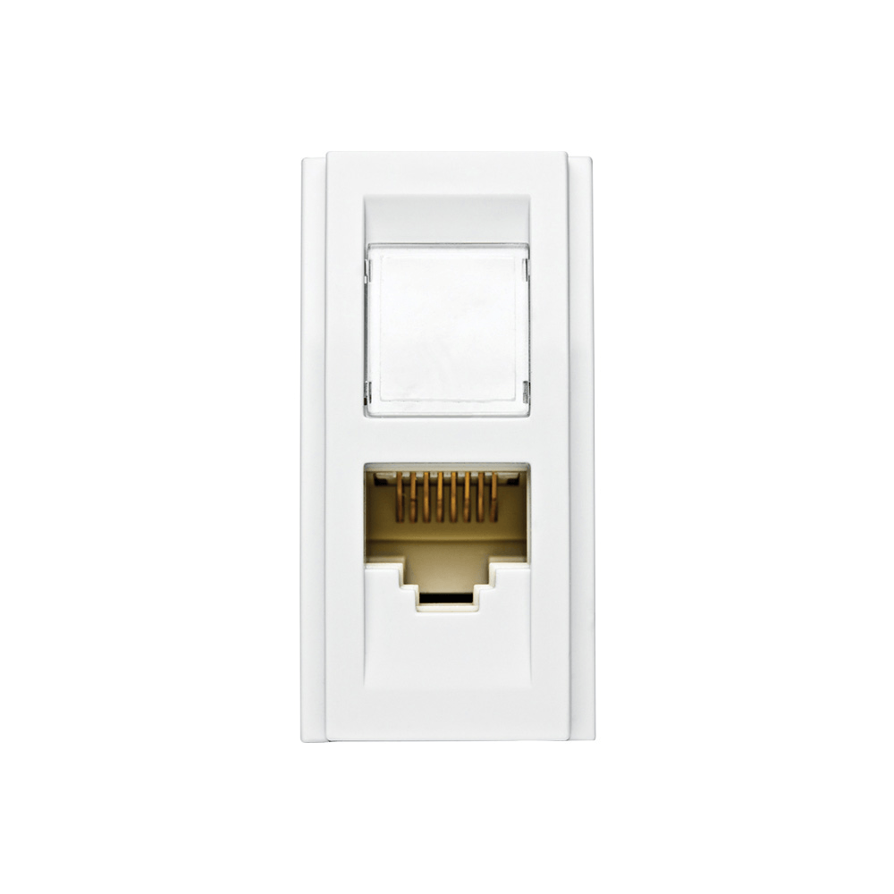Módulo Tomada Rj45 Cat6 Brava! Duale Up Atria Sistema S - Soprano