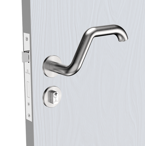 Fechadura Externa Acessibilidade ROS38 PY53 Inox Soprano