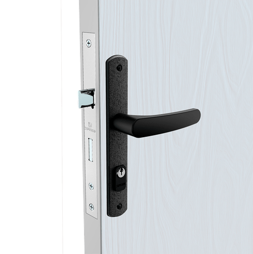 Fechadura Ipanema Externa ESP15 PY45 Preto Fosco - Soprano