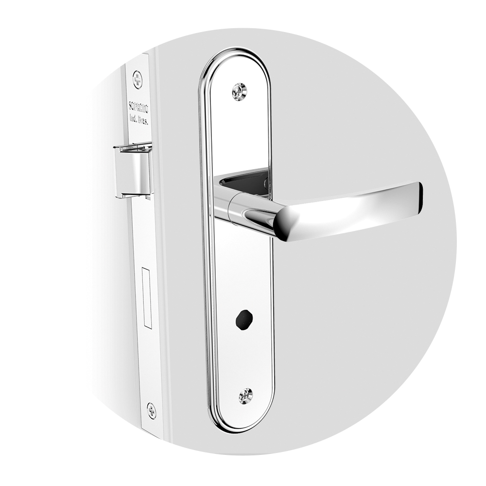 Fechadura Pali Banheiro ESP43 Cromado- Soprano - Soprano