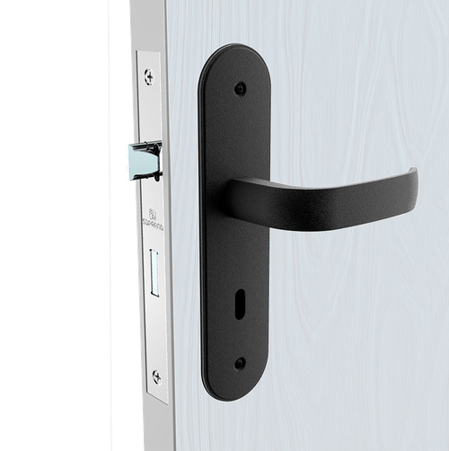 Fechadura Ícaro Interna ESP43 Preto Fosco - Soprano