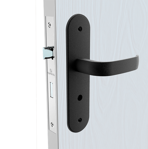 Fechadura Ícaro Banheiro ESP43 Preto Fosco - Soprano