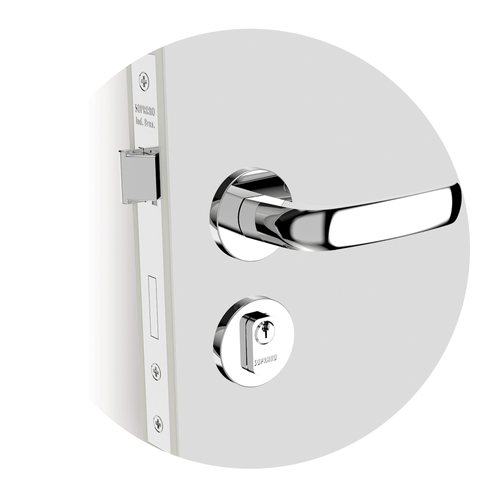 Fechadura Ícaro Way Externa ROS22 PY53 Cromado - Soprano
