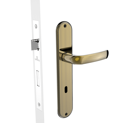 Fechadura Ícaro Way Interna ESP19 Antique Brass - Soprano