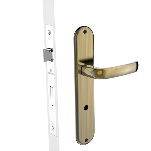Fechadura Ícaro Way Banheiro ESP19 Antique Brass - Soprano