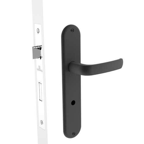 Fechadura Ícaro Way Banheiro ESP19 Preto Fosco - Soprano
