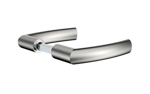 Maçaneta Jurerê Reta 88Mm Inox Escovado - Soprano