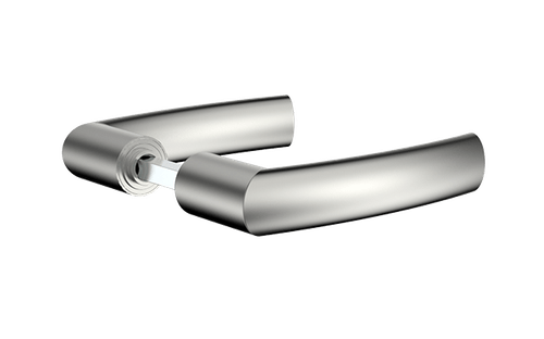 Maçaneta Malibu Reta 88Mm Inox Escovado - Soprano