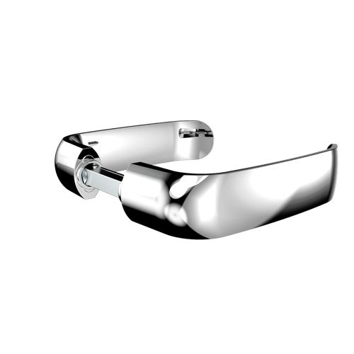 Maçaneta Grand Ícaro Reta 80Mm Com Rosca Cromado Polido - Soprano