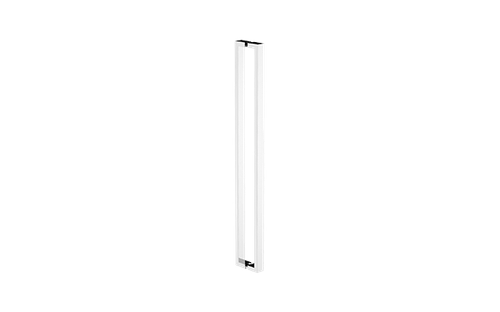 Puxador Duplo Reto Inox Polido 304 1000mm Parma - Soprano