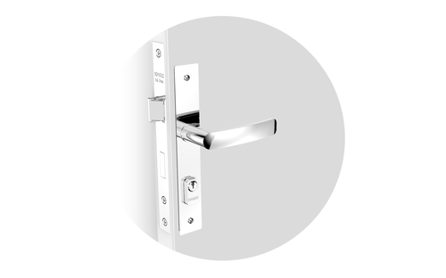 Fechadura Pali Externa ESP49 PY45 Cromado - Soprano