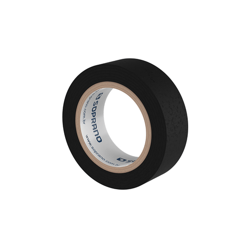 Fita Isolante Classe B 10 m Preto - Soprano