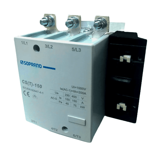 Contator Cs(T)-150-220Vca-150A - Soprano
