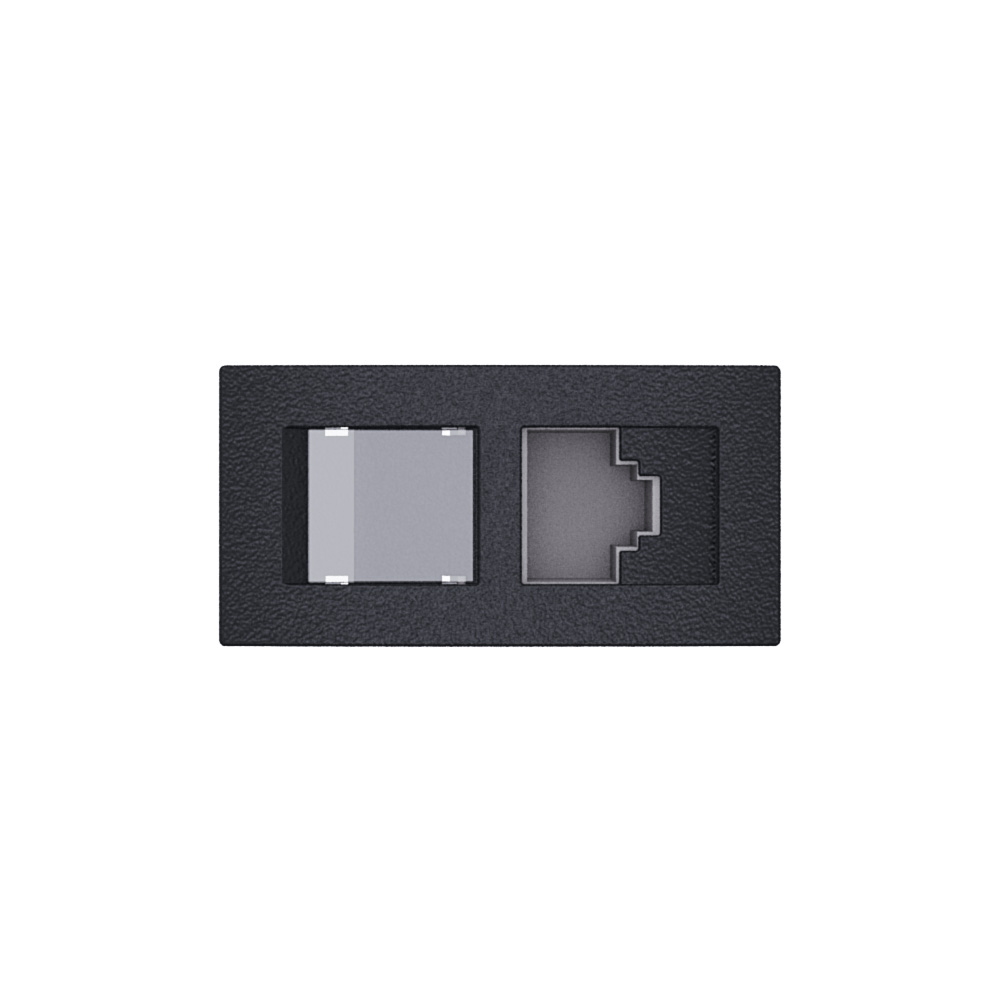 Módulo Tomada Rj45 Cat6 Carbono Revitá - Soprano